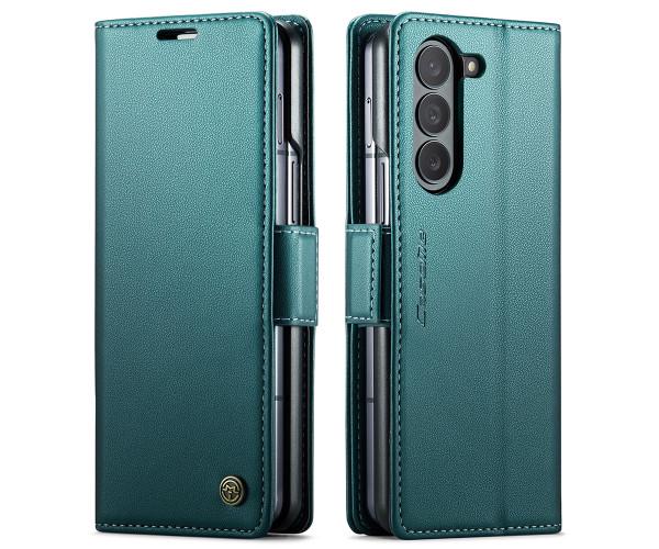 Чохол книжка CaseMe Leather Magnet Case для Samsung Galaxy Fold6 Зелений