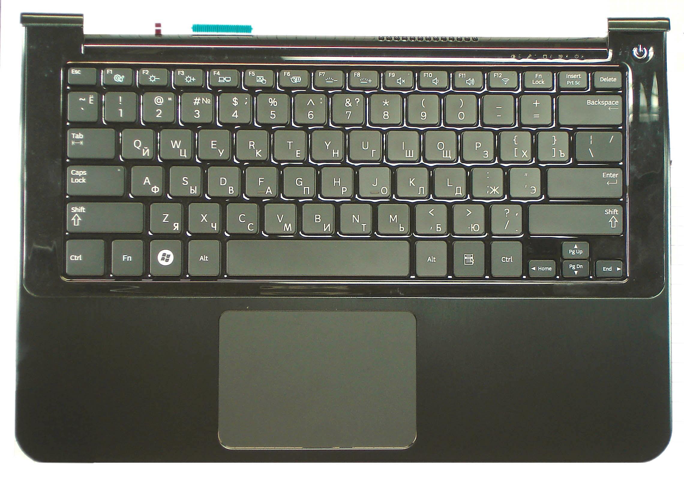 Клавиатура для ноутбука Samsung 900X3A Black TopCase Black