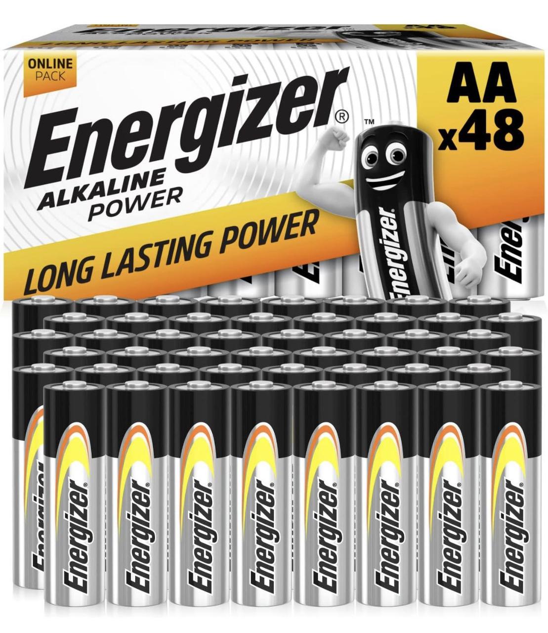 Батарейка Energizer AA Alkaline Power 48 шт.