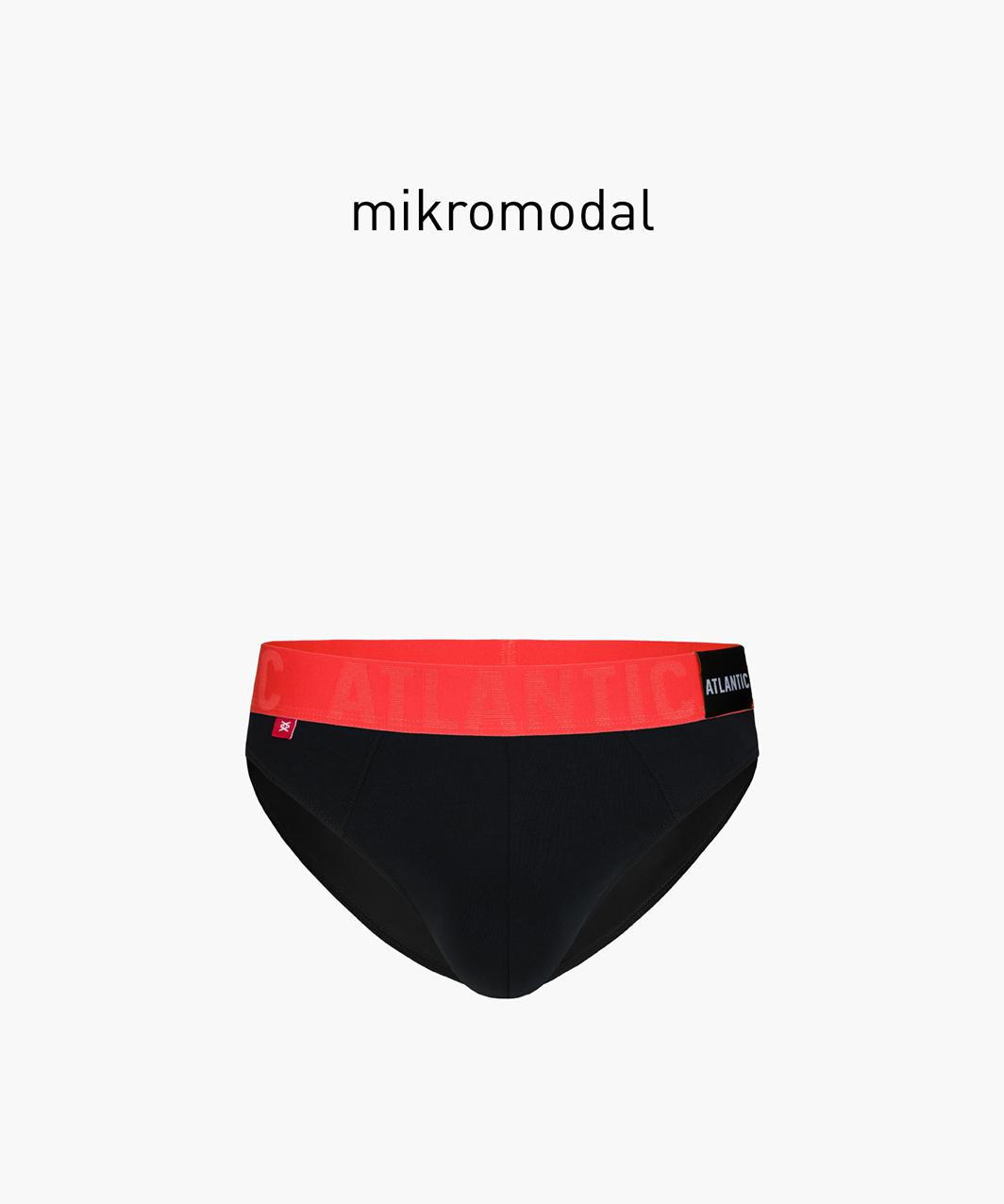 Трусы мужские спорт Atlantic MP-1566 микромодал XL Черный (MP-1566XLCZAC) - фото 3 Трусы мужские спорт Atlantic MP-1566 микромодал XL Черный (MP-1566XLCZAC) - фото 3