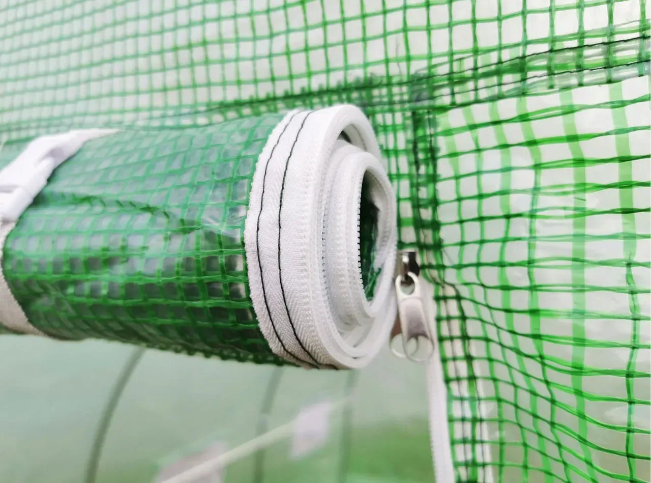 Теплиця садова Kontrast з вікнами з армованою плівкою 6 м2 Зелений (P00212) - фото 4