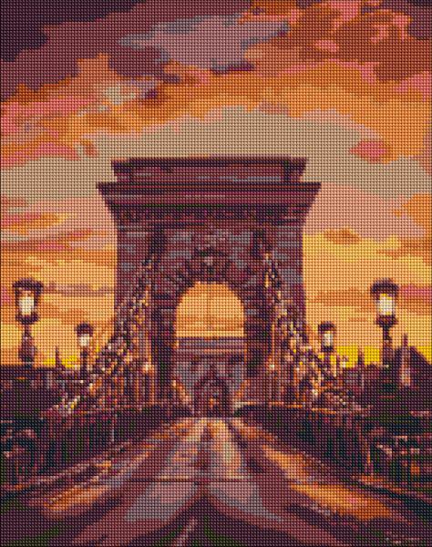 Алмазная мозаика Соединение берегов