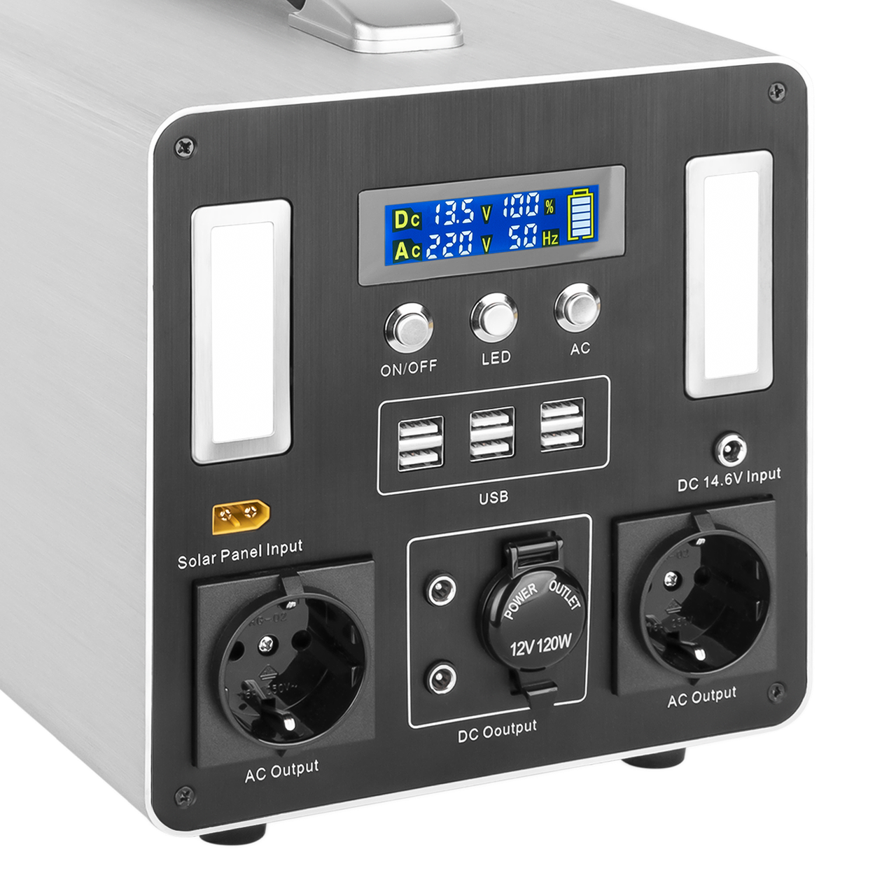 Зарядная станция портативная LP CHARGER MPPT 1000 Max 1000W 960Wh многофункциональная - фото 6