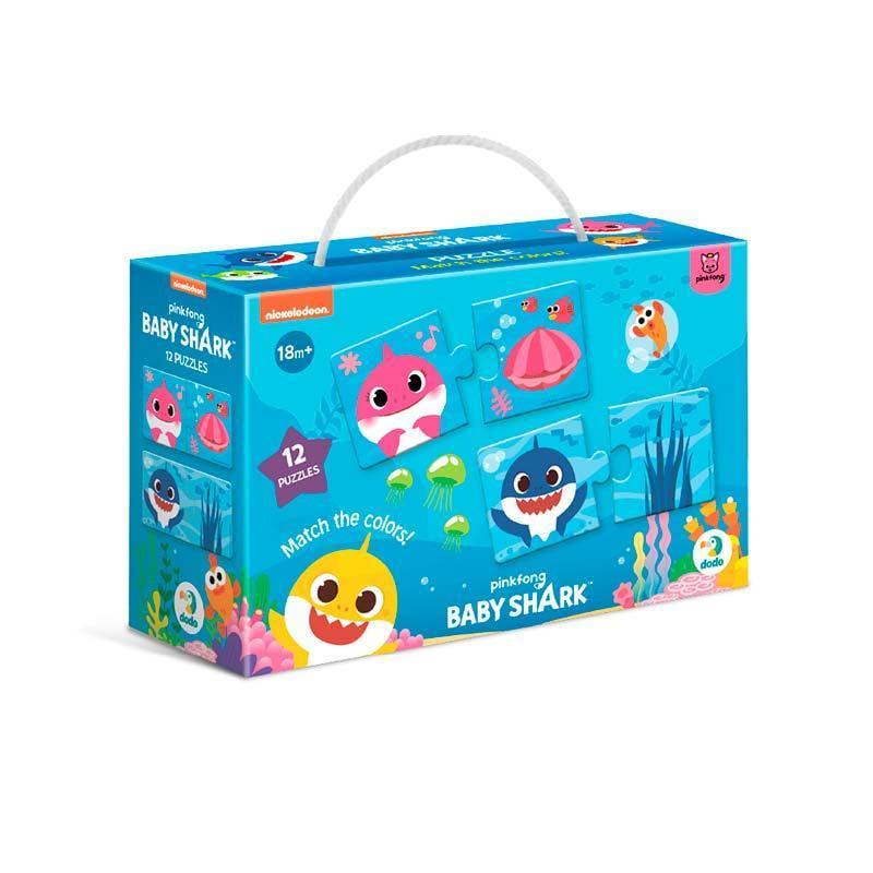 Пазл Dodo Baby Shark Соединяй цвета (200586) Пазл Dodo Baby Shark Соединяй цвета (200586)