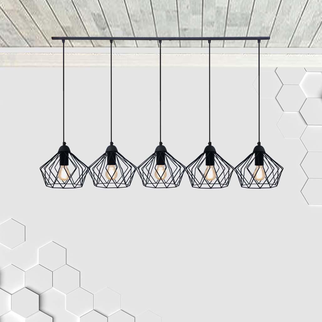 Люстра Levistella Caravan-5 Black - фото 3