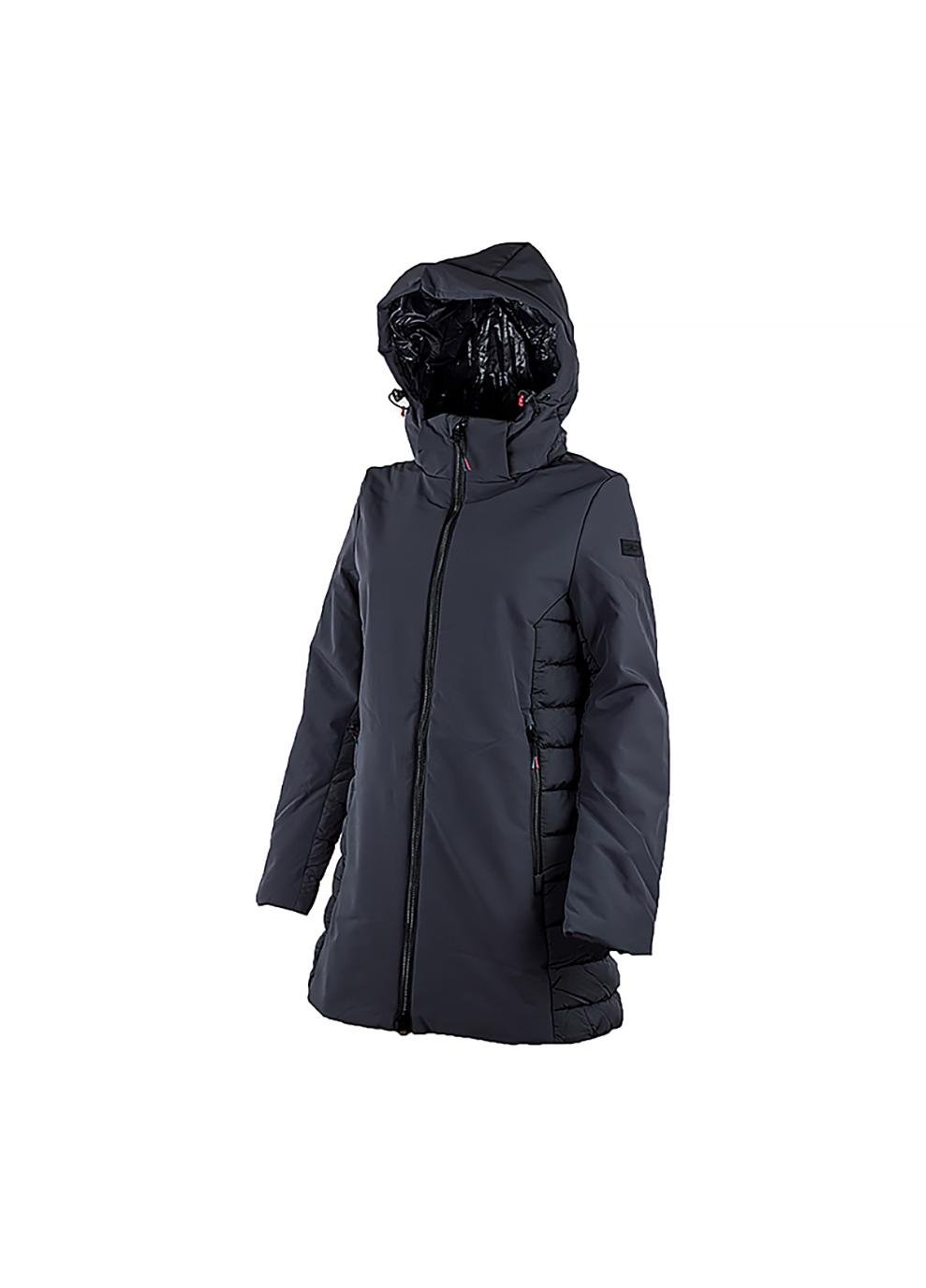 Куртка жіноча CMP PARKA ZIP HOOD S Сірий (32K1526-U423 S)