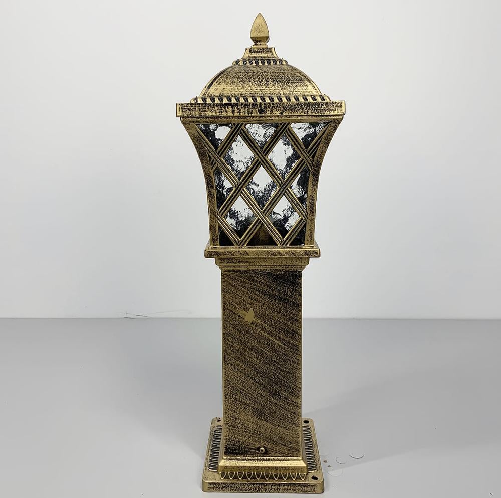 Світильник cтильний для вулиці в корпусі Старе Золото (3242-60 BG) - фото 2