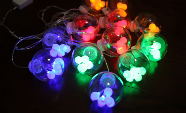 Гирлянда новогодняя светодиодная Штора 12 шаров LAMP-BALL-12 WW (100674) - фото 3 Гирлянда новогодняя светодиодная Штора 12 шаров LAMP-BALL-12 WW (100674) - фото 3