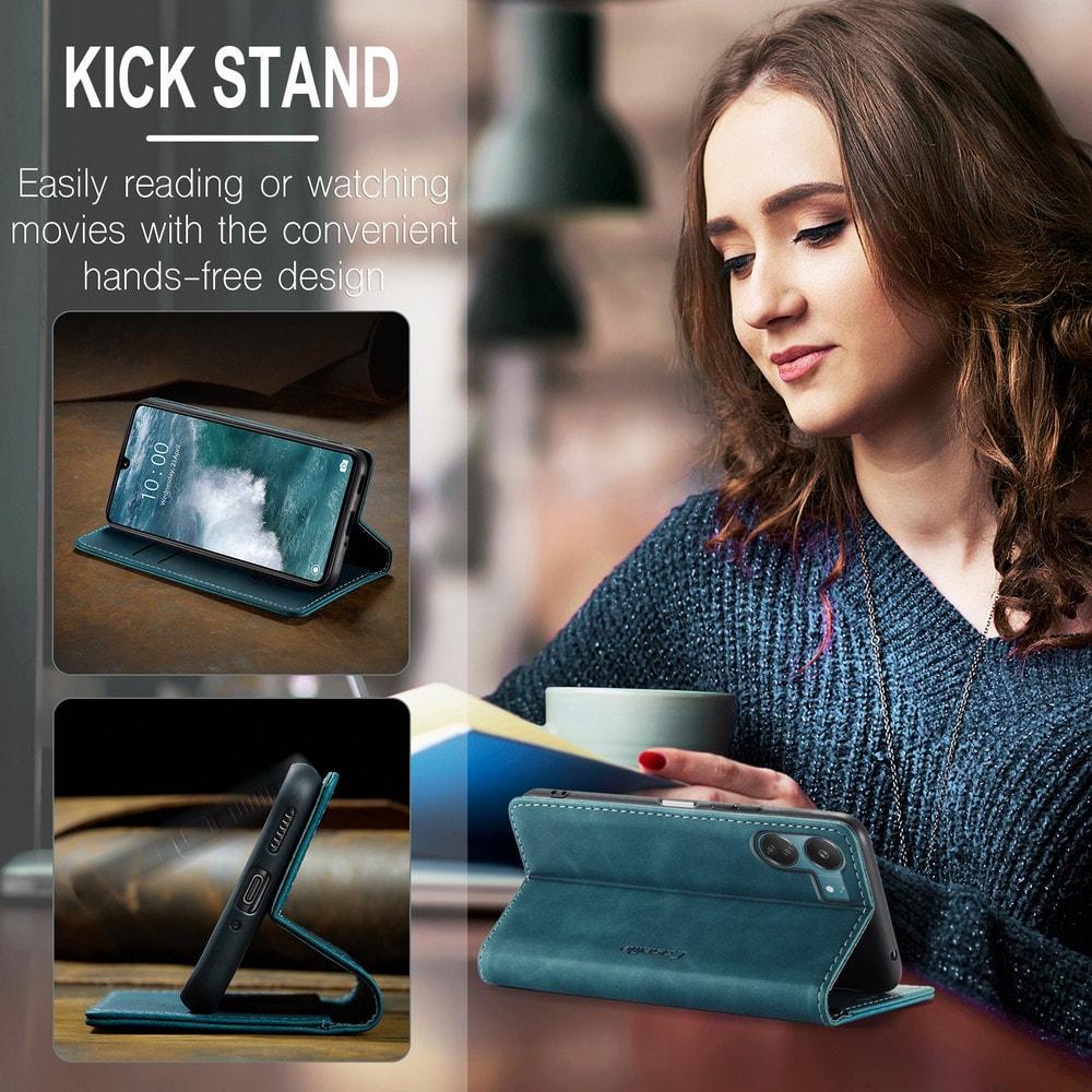 Чехол книжка с магнитом Xiaomi Poco C65 CaseMe Sea Green (35389-56) - фото 5 Чехол книжка с магнитом Xiaomi Poco C65 CaseMe Sea Green (35389-56) - фото 5