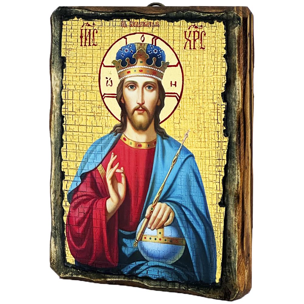 Ікони вінчальні Богородиця Призри на смиренність і Спаситель під старовину (1959-13x17) - фото 3 Ікони вінчальні Богородиця Призри на смиренність і Спаситель під старовину (1959-13x17) - фото 3