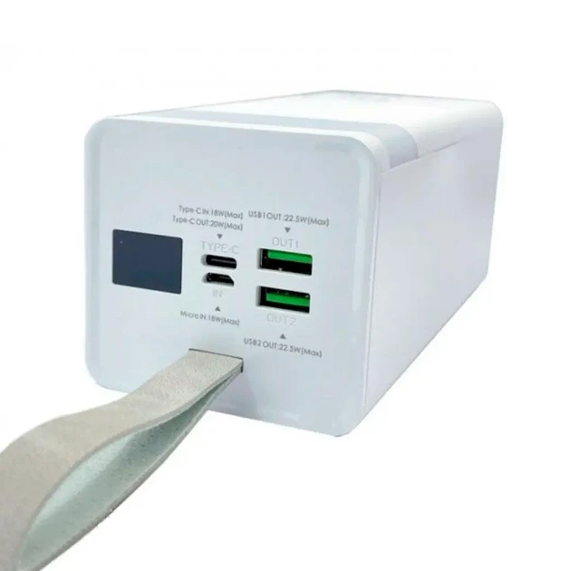 Повербанк Remax RPP-321 22,5W PD/QC 50000 мАч Белый - фото 6