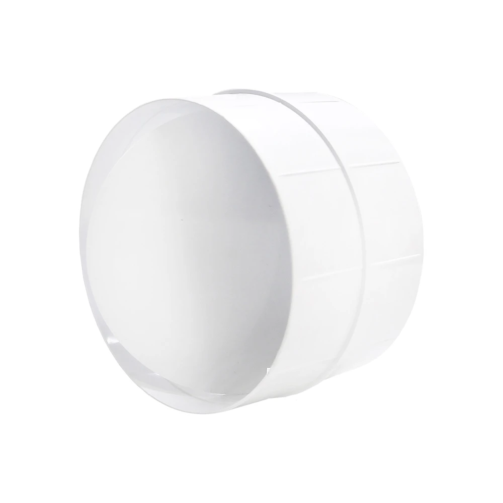 Соединитель для круглых вентиляционных каналов Air Ø 100 мм с обратным клапаном.