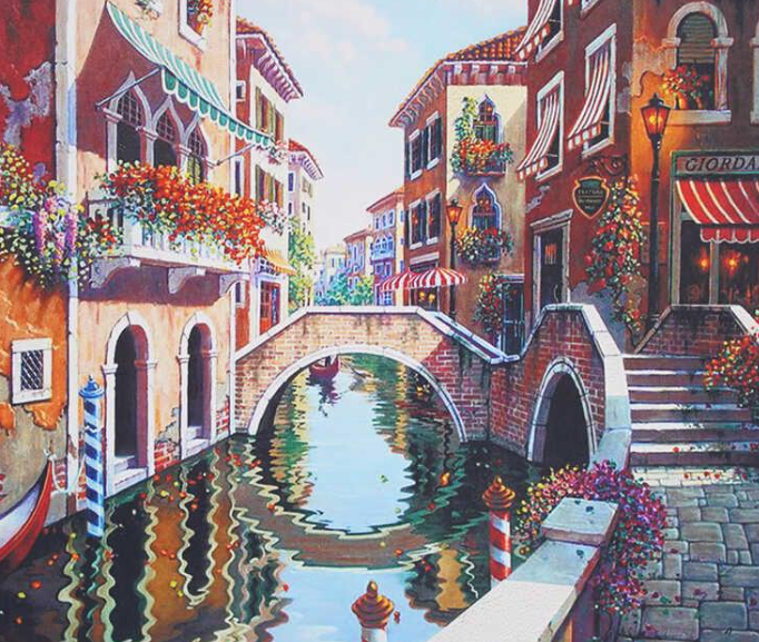 Картина за номерами TK Group 30928 30 Романтична Венеція 40х30 см (121627)