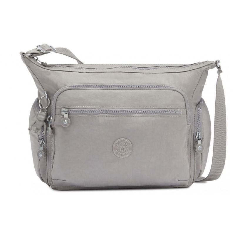 Сумка женская Kipling Gabbie 12 л Grey Gris (K15255_89L) - фото 2