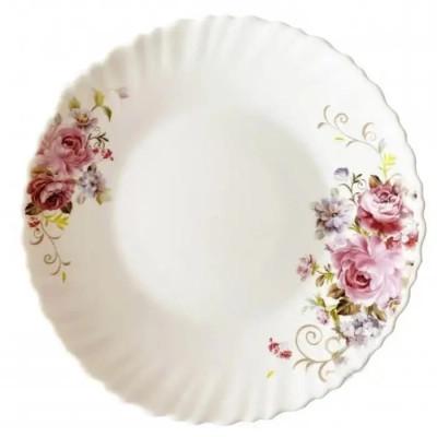 Тарелка Vittora Wave Dessert Розовый букет 19 см (V-190РВ)