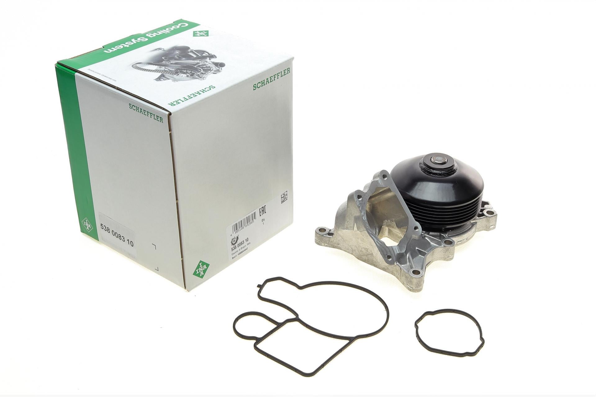 Водяная помпа INA BMW 1/3/5/X1/X3 116d/118d/120d/123d/318d/320d/520d/2.0d/xDrive 07-15 N47 D20/M47 D20 (538 0083 10)