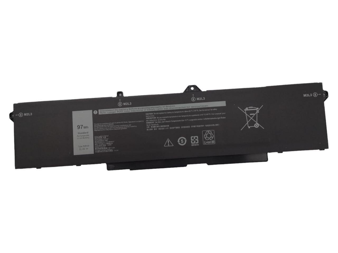 Акумулятор для Dell Latitude 5521/Precision 3561/Alienware m17 R5/9JRV0 8071 mAh 97Wh