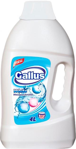 Гель для стирки Gallus White 4 л (526)