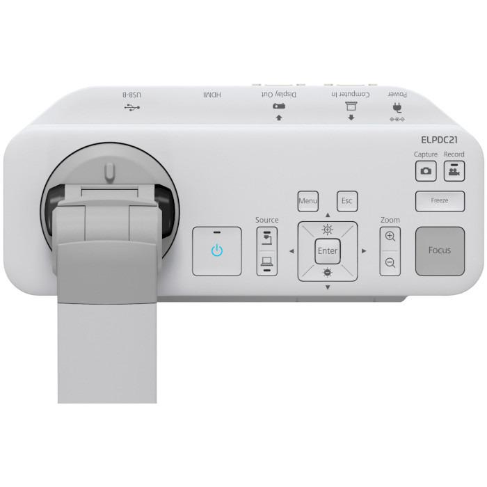Документ-камера Epson ELPDC21 Full HD 1920x1080 Белый (V12H758040) - фото 4