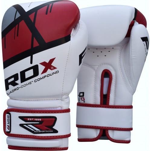 Боксерские перчатки RDX Rex Leather 10 ун. Red