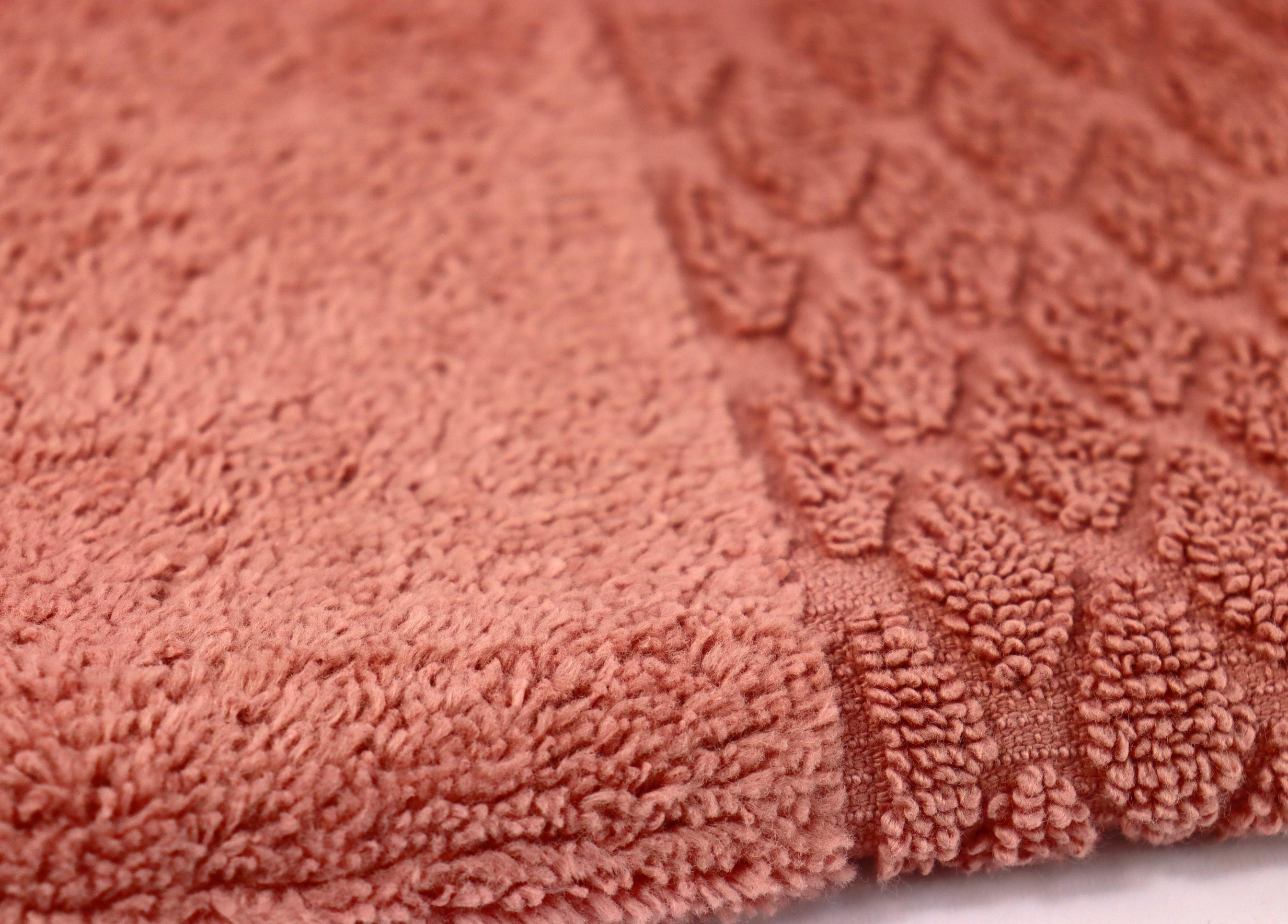 Полотенце для ног Pera 50х70 см 800г/м2 Пудровый - фото 5