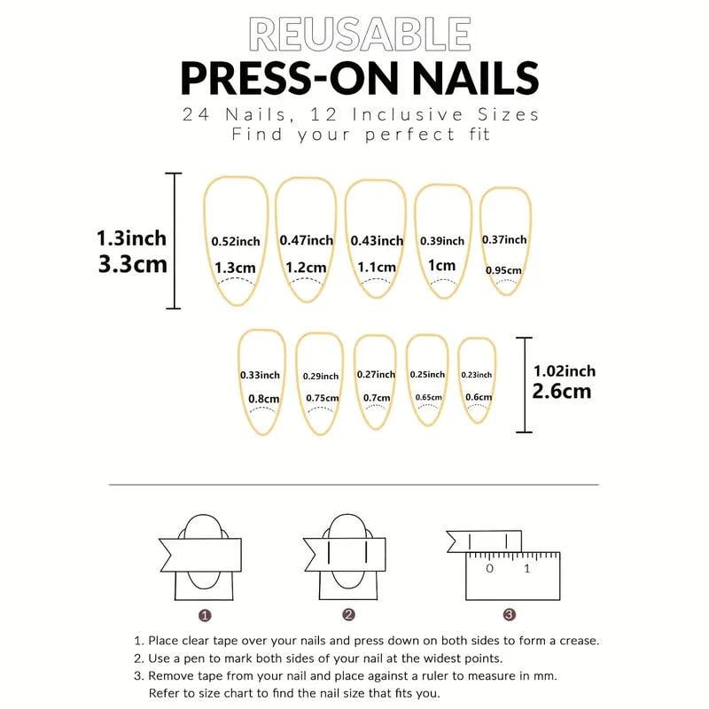 Накладні нігті Френч кольорові серця з клейовими пластинами 24 шт. Білий з рожевим (2689612582) - фото 10 Накладні нігті Френч кольорові серця з клейовими пластинами 24 шт. Білий з рожевим (2689612582) - фото 10