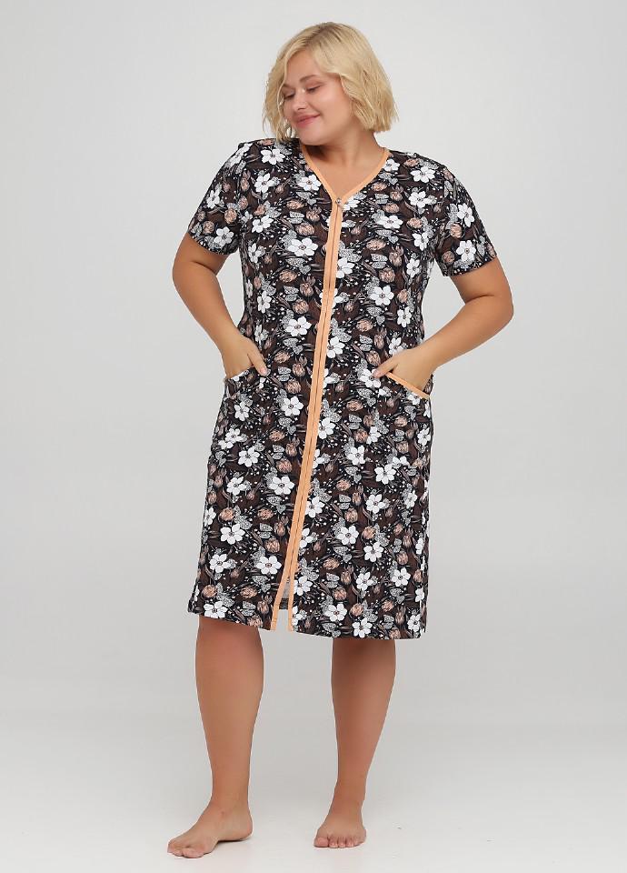 Халат Wild Love 4XL Разноцветный (81645-13) Халат Wild Love 4XL Разноцветный (81645-13)