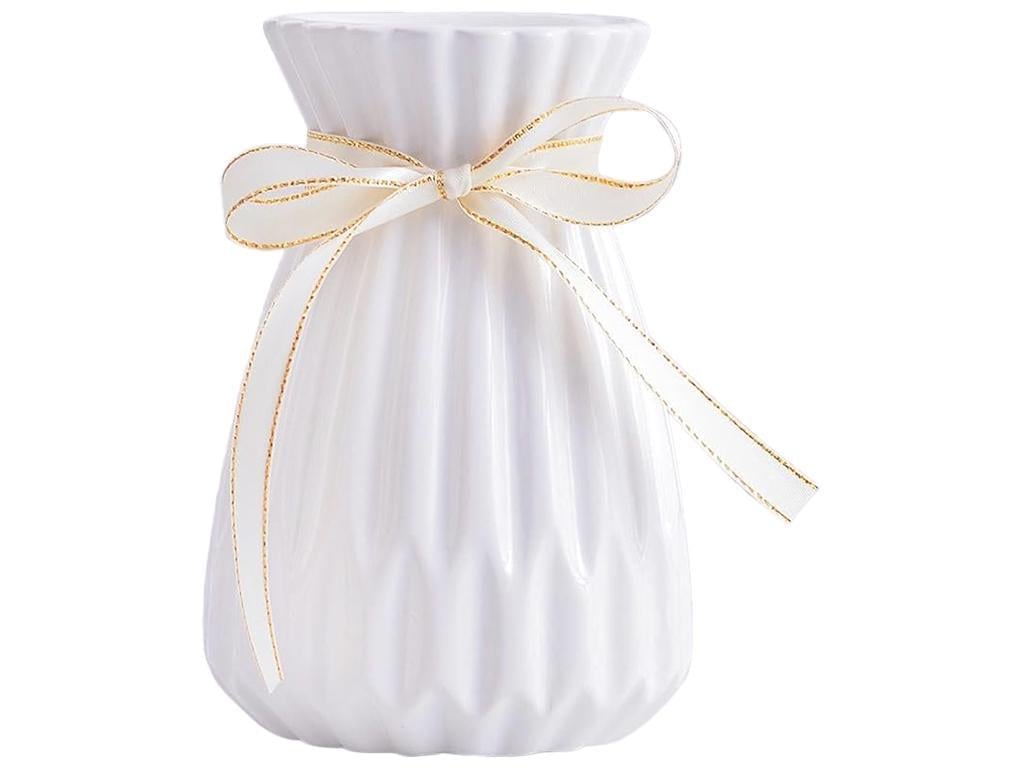 Ваза Viva Tiffany 24,5 см Белый (MLM-6884522)