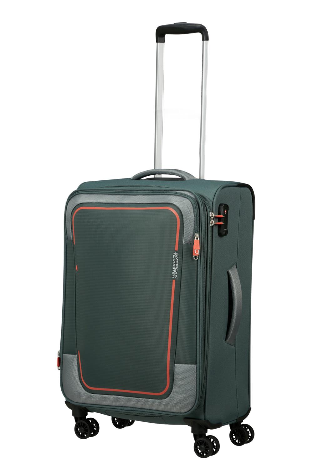 Чемодан American Tourister PULSONIC 68x44x27/30 см Зеленый (MD6*04002) - фото 11