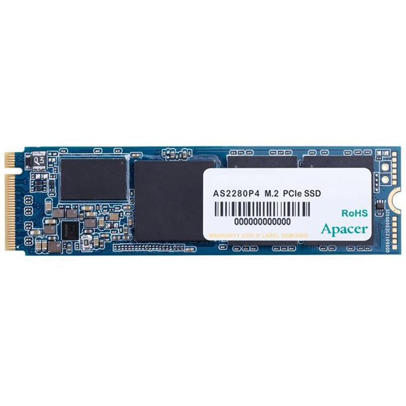 SSD-диск Apacer AS2280P4 512 Гб M.2 2280 PCIe 3.0 x4 3D TLC (AP512GAS2280P4-1)