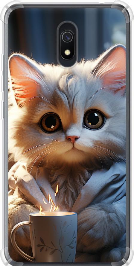 Чехол на Xiaomi Redmi 8A White cat (5646sp-1794-42517)