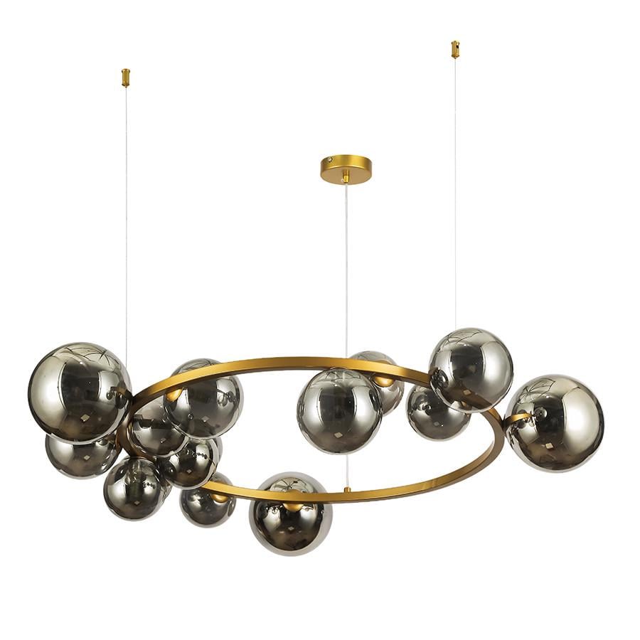 Люстра 918LP267-15 DDG/BK Золотой/Черный