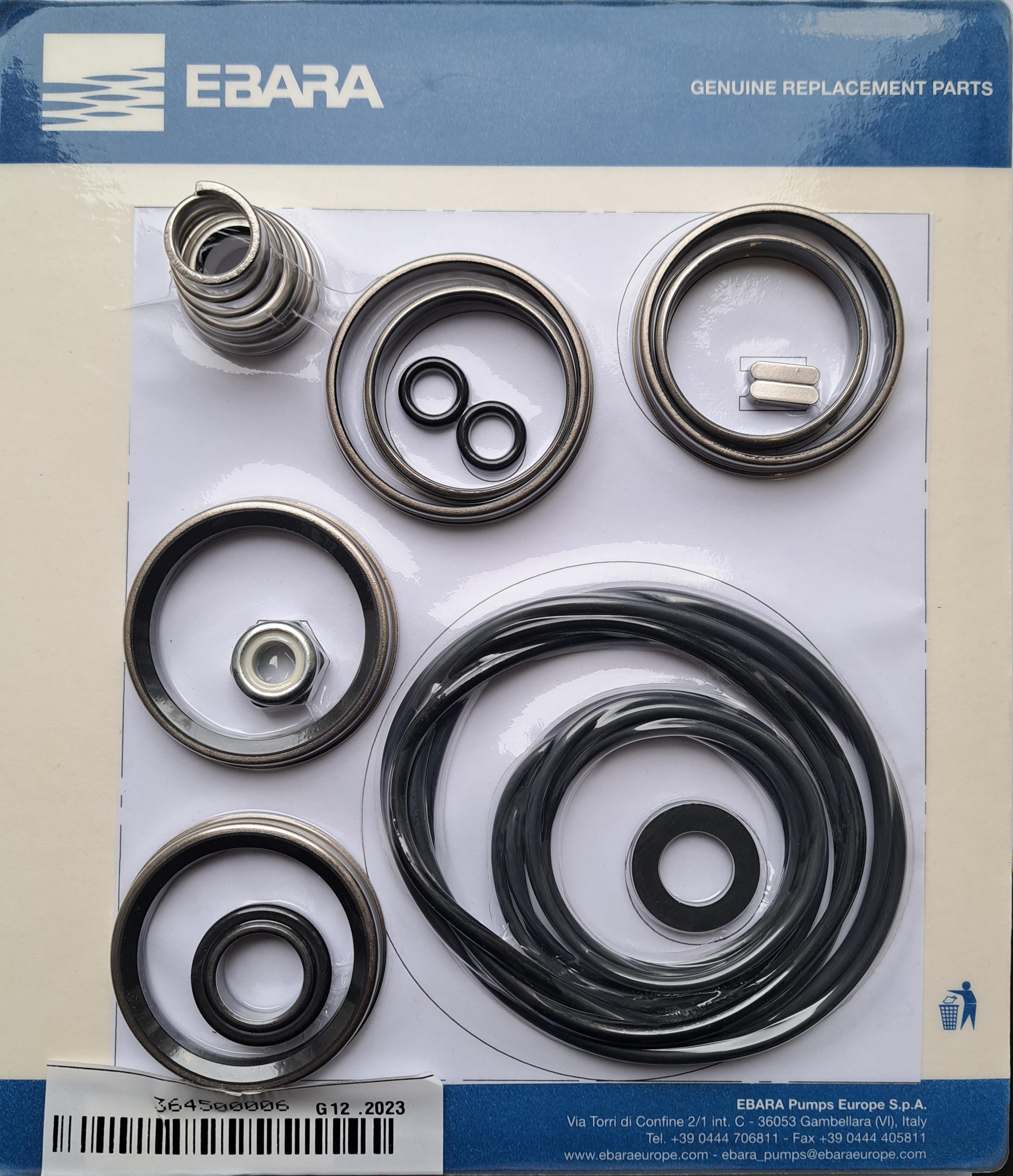 Ремонтний комплект Ebara 2CD/2CDX (27198201) - фото 3 Ремонтний комплект Ebara 2CD/2CDX (27198201) - фото 3