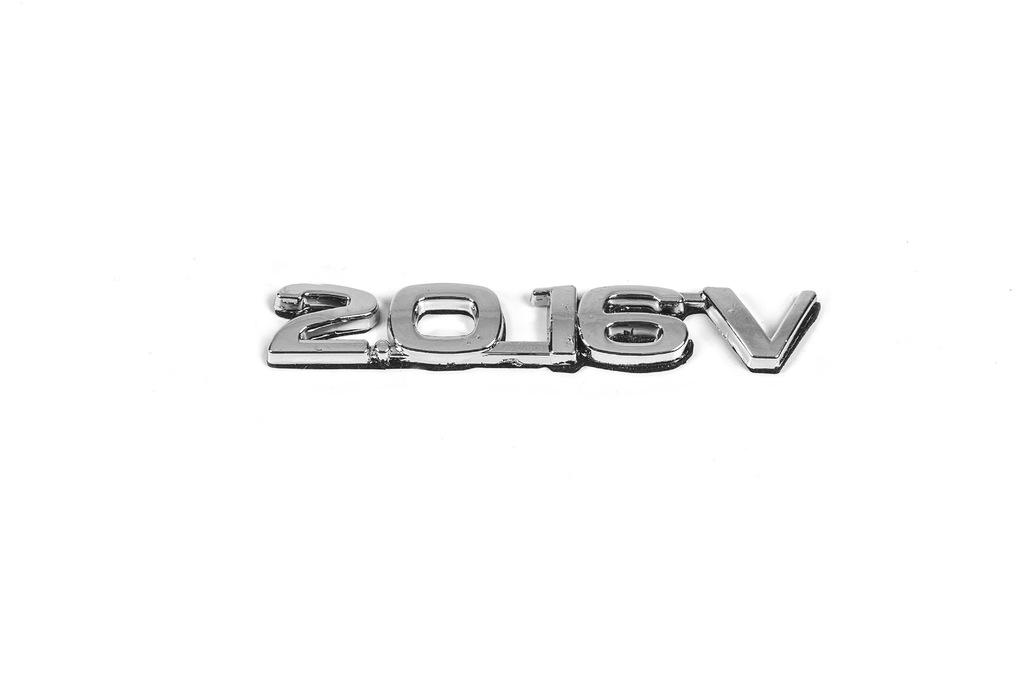 Надпись 2.0 16V Davs Auto для Opel Vectra B 1995-2002 гг. abs-пластик
