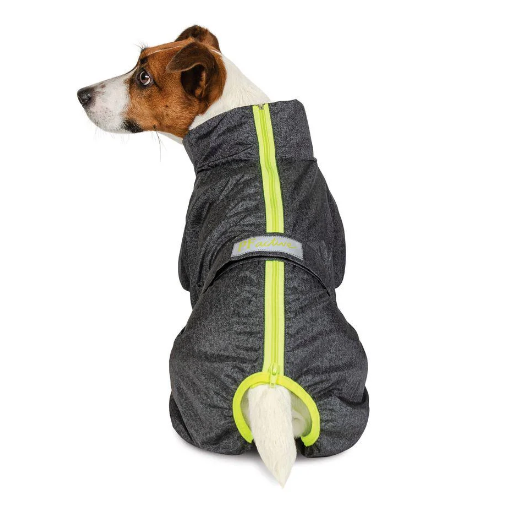 Комбинезон для собак Pet Fashion Rain L Серый (PR242597) Комбинезон для собак Pet Fashion Rain L Серый (PR242597)