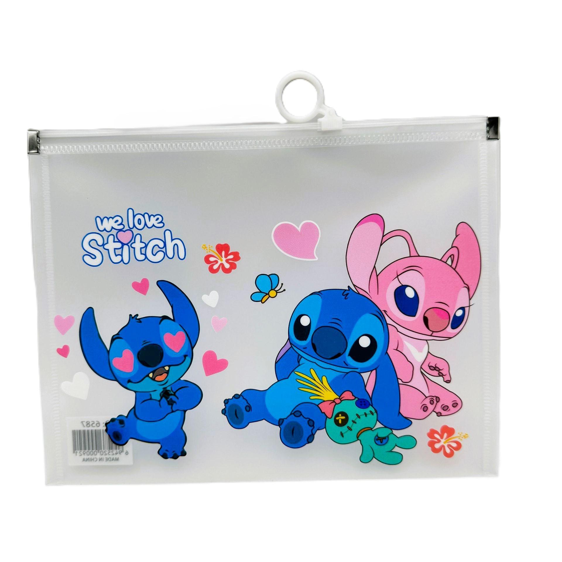 Папка з бігунком Love Stitch Disney Стіч Дісней А4 Різнокольоровий