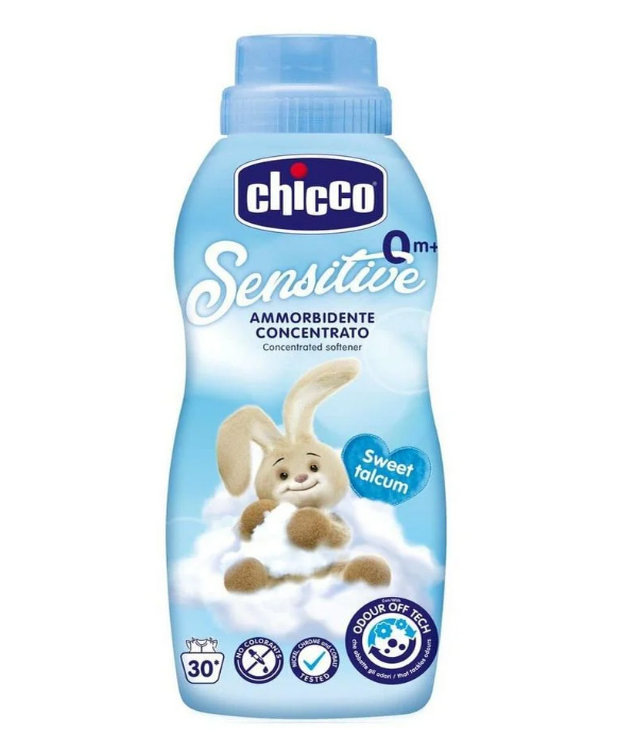 Пом’якшувач для тканин Chicco Sensitive Sweet Talcum 750 мл (143309) - фото 1