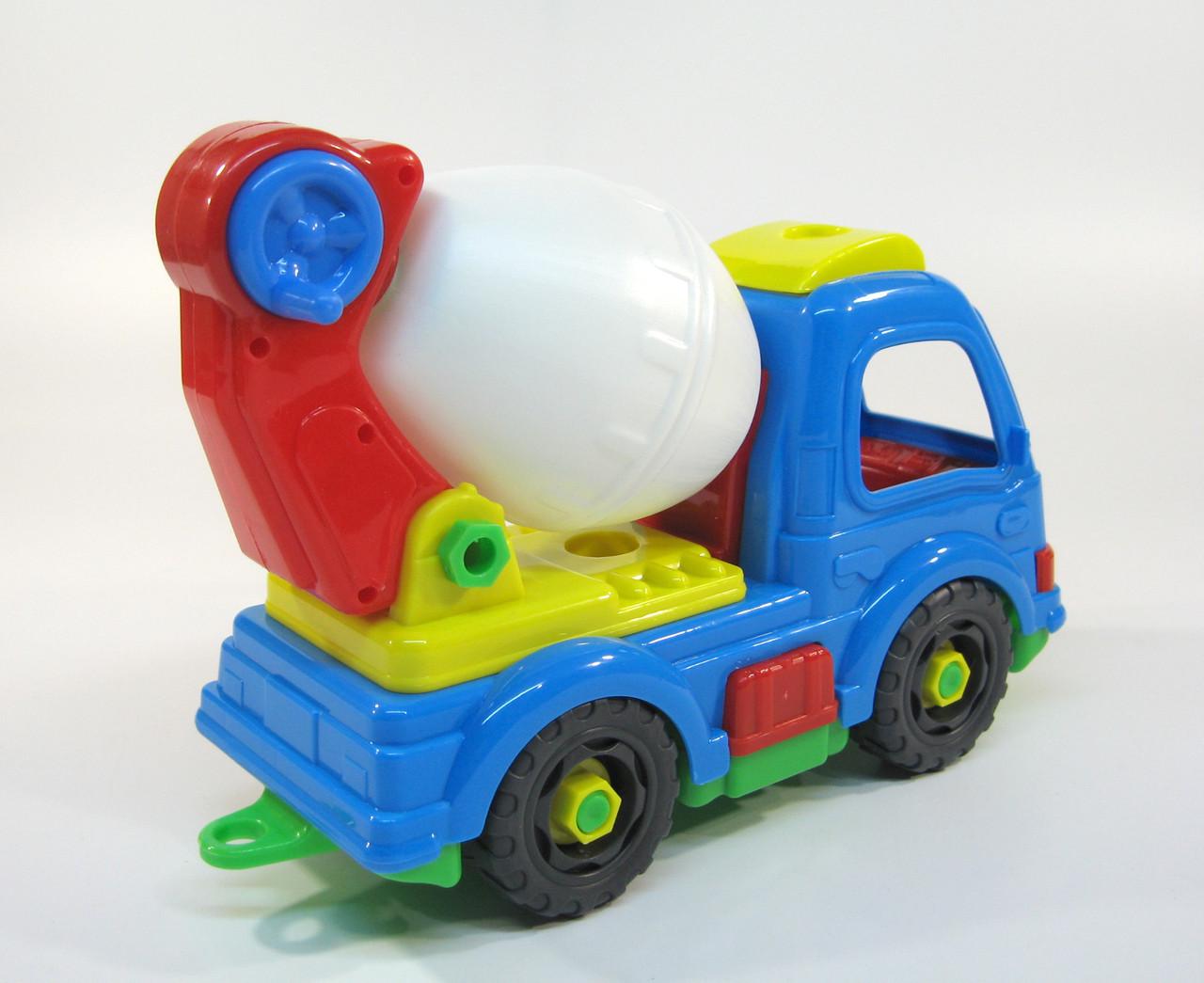 Конструктор розвиваючий бетономішалка Toys Plast (ИП.29.001) - фото 4 Конструктор розвиваючий бетономішалка Toys Plast (ИП.29.001) - фото 4