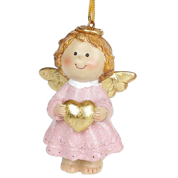 Фигурка-подвеска Ангел с сердцем BonaDi (823-093)