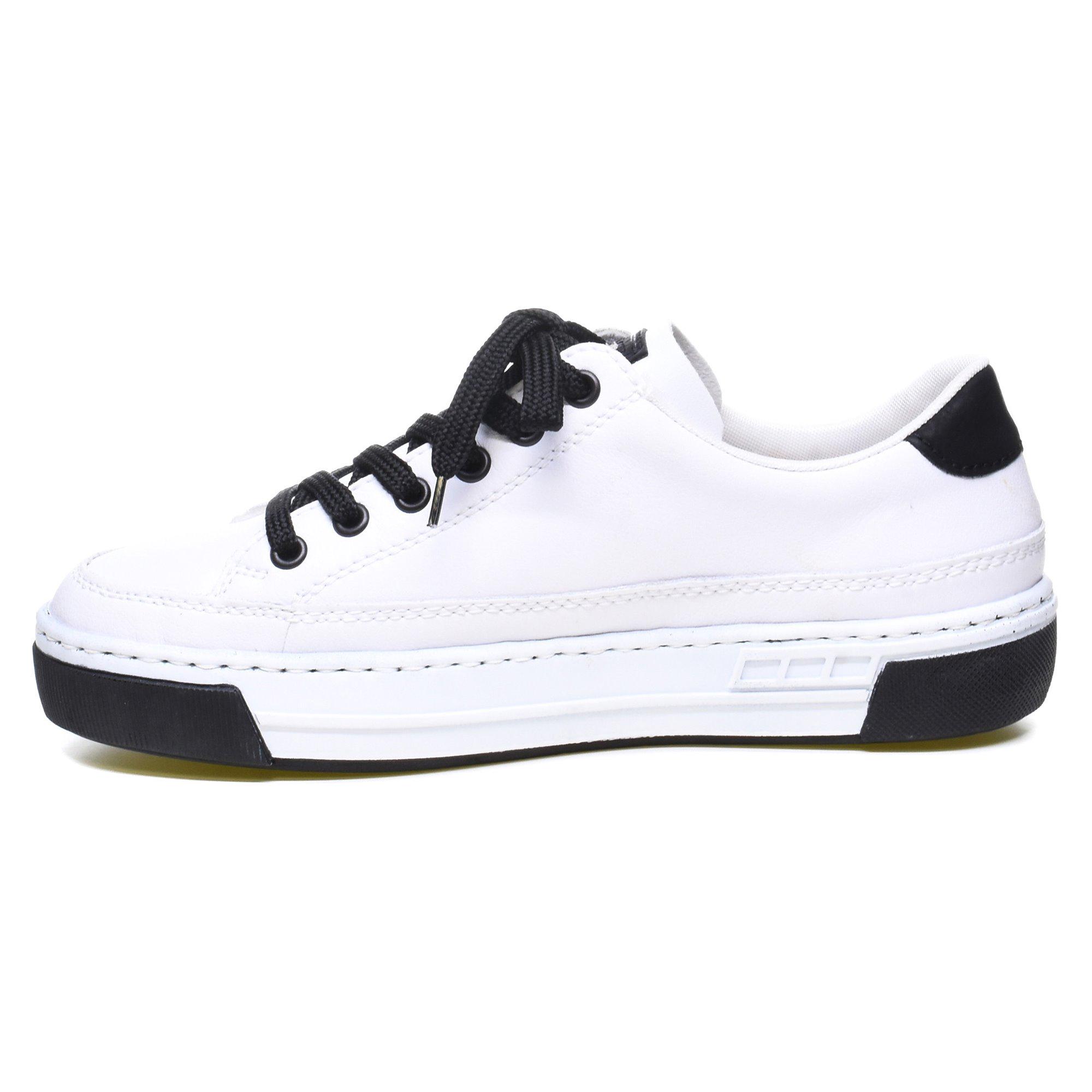 Кеди жіночі Rieker р. 39 Білий/Чорний (035246-39) - фото 8 Кеди жіночі Rieker р. 39 Білий/Чорний (035246-39) - фото 8