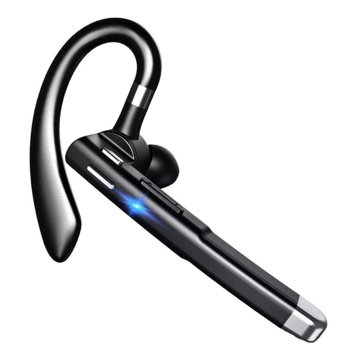 Гарнітура бездротова Lem Berger YYK-520 Bluetooth 5.3 акумуляторна із зарядним кейсом Чорний (3309911)