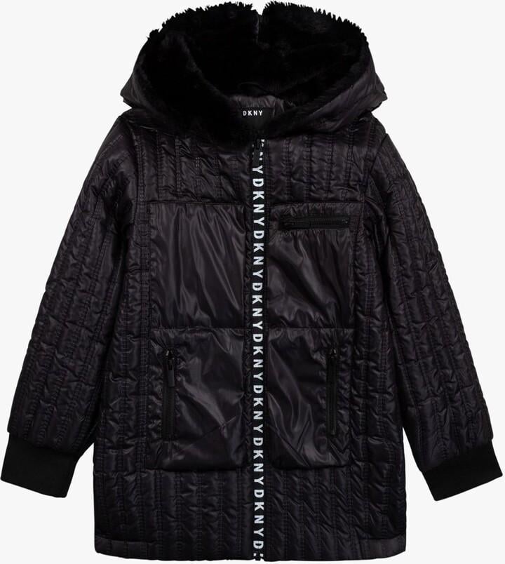 Куртка DKNY 15-16 лет 164 см Черный (36649)