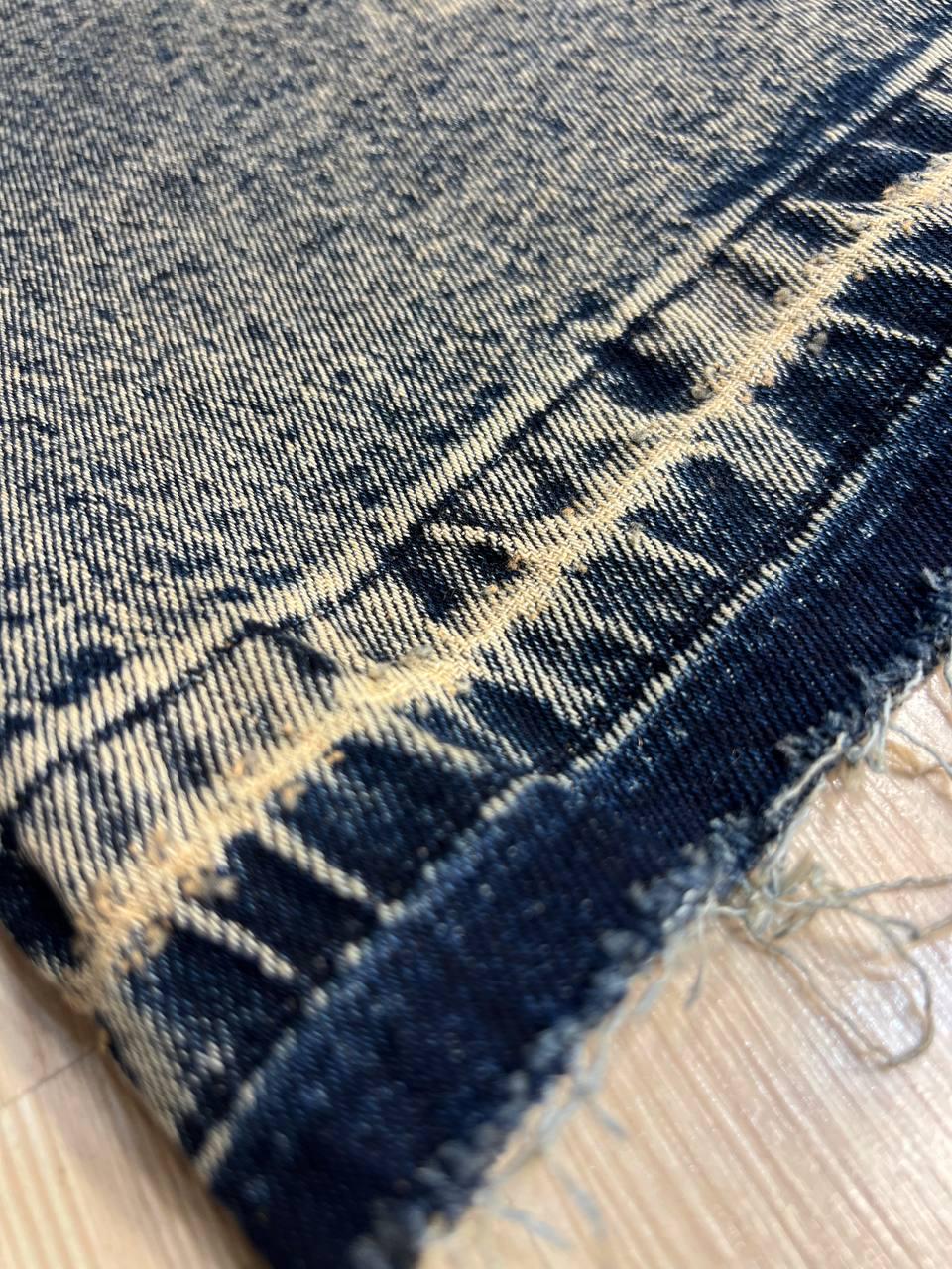 Спідниця жіноча джинсова ZJY 68007 розріз попереду стрейчева нижче коліна з ременем р. 33 Темно-синій (3746) - фото 9