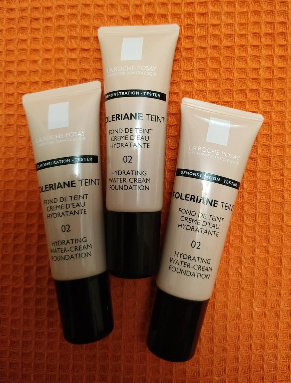 Тональный крем Ля Рош-Позе Толеран Тейнт La Roche-Posay Toleriane Water Creme 02 тон 3 шт по 10 мл