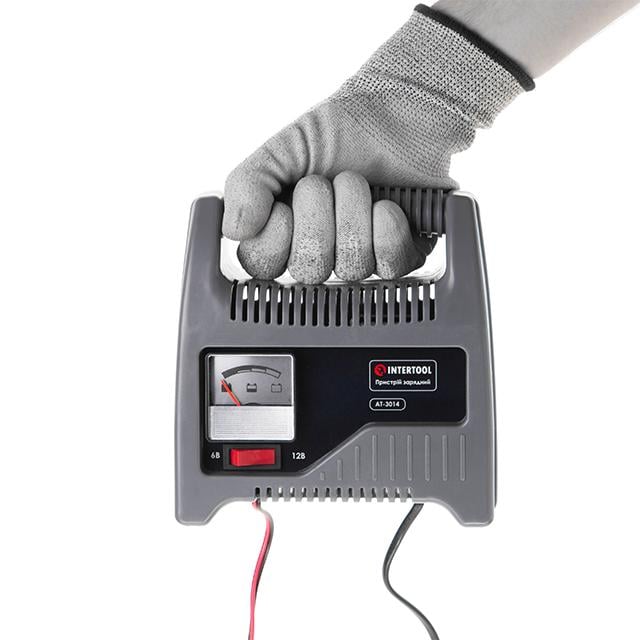 Пристрій зарядний для акумуляторів Intertool 6/12 В (AT-3014) - фото 5 Пристрій зарядний для акумуляторів Intertool 6/12 В (AT-3014) - фото 5
