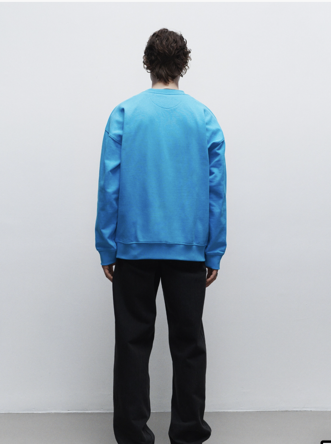 Свитшот H&M L Голубой (446985П) - фото 3 Свитшот H&M L Голубой (446985П) - фото 3