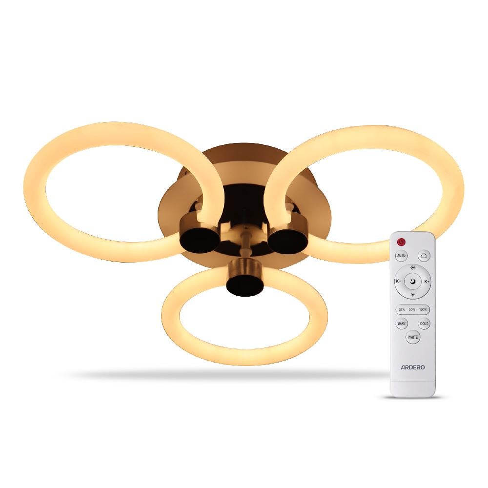 Стельовий світильник світлодіодний Ardero AL6133ARD 47W FELICITY Білий/Срібний