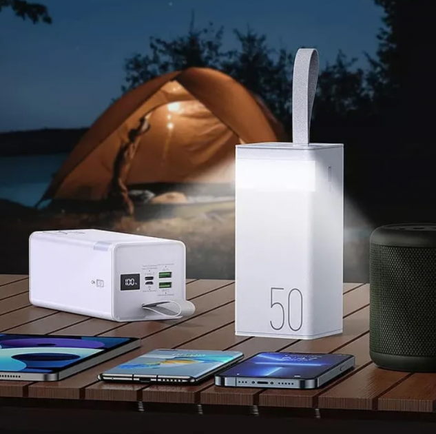 Повербанк RPP-321 с фонариком 50000 mAh (RPP-321) - фото 4 Повербанк RPP-321 с фонариком 50000 mAh (RPP-321) - фото 4