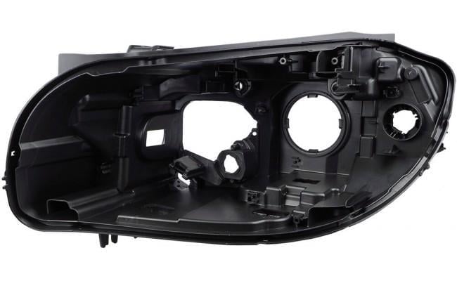 Корпус фары AMS BMW X1 E84 Xenon 2012-2015 рестайлинг (левый)