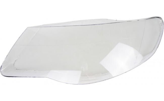 Скло фари AMS для Volkswagen Touareg 2006-2010 рестайлінг ліве (35429)